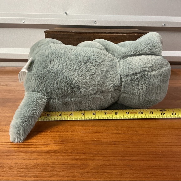 2019 Animal Adventure Gray Floppy Ear Elephant Plush Stuffed Animal 12” - Picture 5 of 9